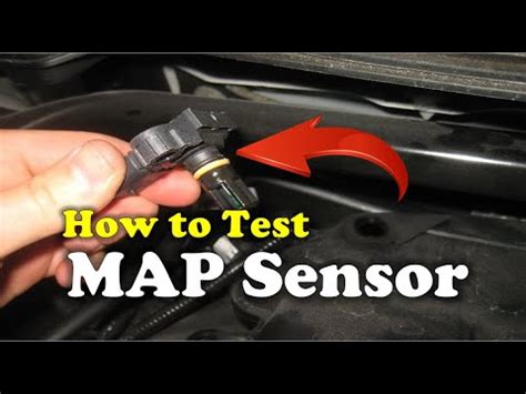 How To Test A Map Sensor Manifold Absolute Pressure Sensor Youtube