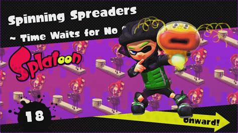 Spinning Spreaders Octo Valley Mission Splatoon Youtube