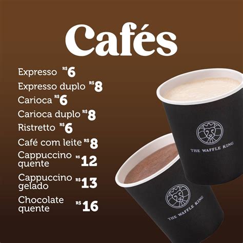 Menu Em The Waffle King Jundia Restaurante Jundia