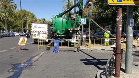 Iniciadas las Obras de Rehabilitación del colector de alcantarillado en