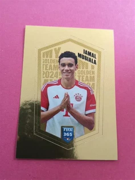 JAMAL MUSIALA BAYERN Munich My Golden Team 2024 Sticker Panini Foot