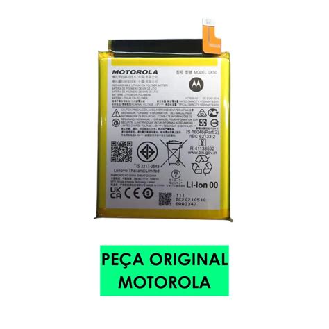 Bateria Moto G82 5G XT2225 Original Up Help B2B