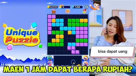 Let S Play UNIQUE PUZZLE MASTER For 1 Hour Game Penghasil Uang Saldo