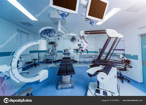 Modern Equipment Operating Room Medical Devices Neurosurgery Stock Photo by ©Romaset 316179970