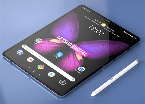 Складной смартфон Samsung Galaxy Z Fold получит поддержку пера S Pen