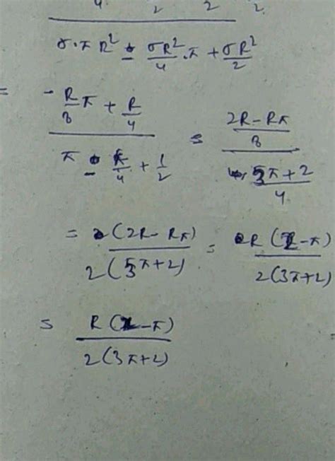 There Is A Thin Uniform Disc Of Radius R And Mass Per Unit Area O In