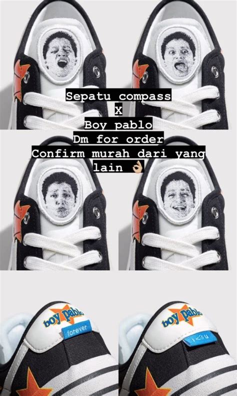 Sepatu Compass X Boy Pablo Announcements On Carousell