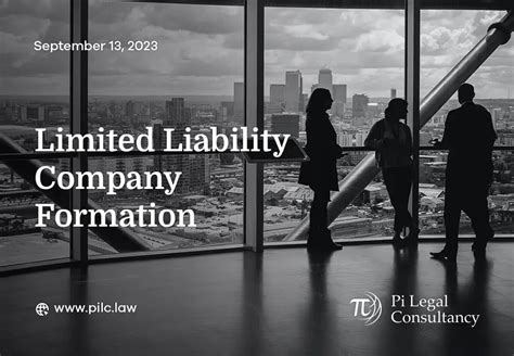 Limited Liability Company Formation Pi Legal Consultancy