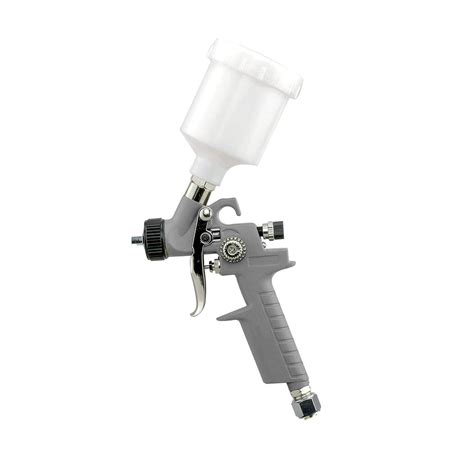 Pneumatic 0 8mm Tip Mini HVLP Air Paint Sprayer Gravity Feed Spray Gun