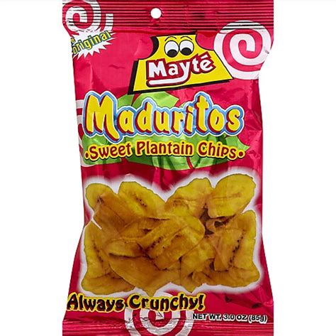 Mayte Maduritos Sweet Plantain Chips Original