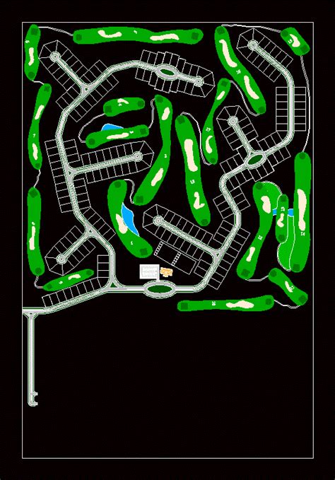 Golf Course Dwg Block For Autocad • Designs Cad