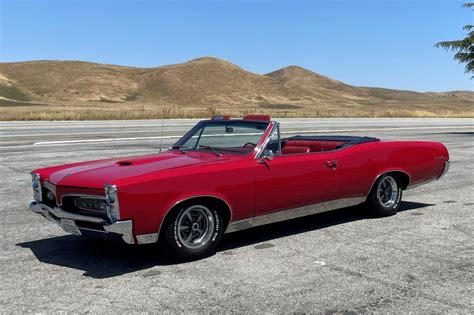 1967 Pontiac Gto Convertible 4 Speed For Sale On Bat Auctions Closed