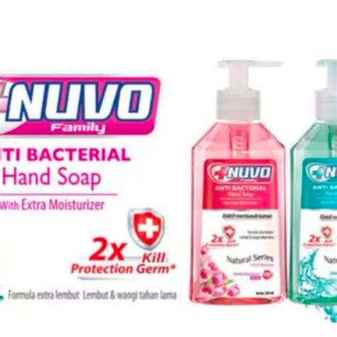 Jual Tangan Cuci Sabun Nuvo Hand Wash Sabun Cuci Tangan Botol Pump