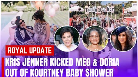 HARRY AND MEGHAN KRIS JENNER KICKED MEG DORIA OUT OF KOURTNEY