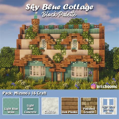 Arichoo Block Palette Mizuno S 16 Craft Minecraft Houses Minecraft House Designs Minecraft