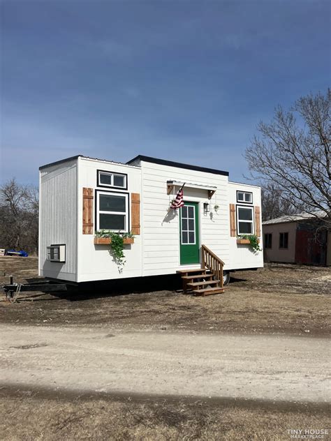 Farmhouse-Inspired Tiny Home Has a Charming Exterior and a Practical ...