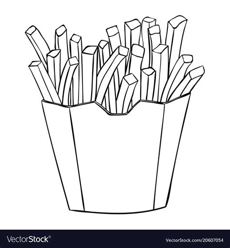 French Fries Clipart Black And White French Fries Clipart Black And Images