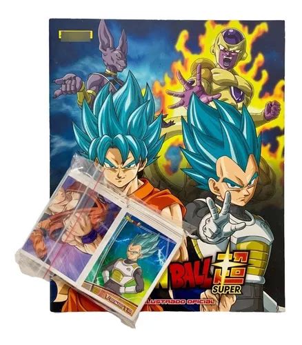 Lbum Figurinhas Dragon Ball Z Super P Colar Capa Dura