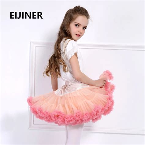 Kids Girls Tulle Tutu Skirt For 1 8y Children Stage Princess Ballet