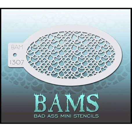 Pochoir Bad Ass Stencil