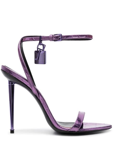 TOM FORD Padlock 120mm Sandals Farfetch