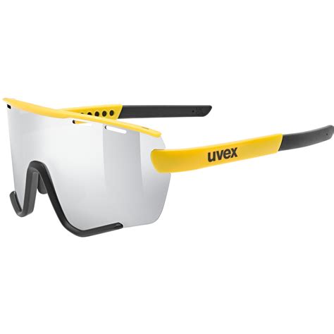 Uvex Sportstyle 236 Set Glasses Sunbee Black Matt Supravision Mirror