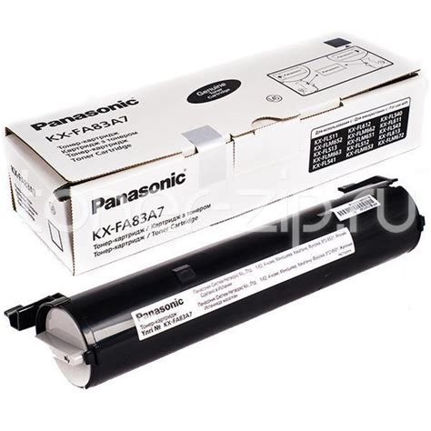 Заправка картриджа Panasonic KX-FA83A KX-FLM663 в Красноярске выгодной ...