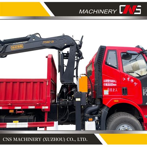 High Quality Truck Mounted Mobile Hydraulic Knuckle Boom Crane