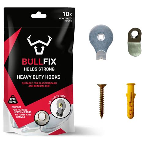 Bullfix Heavy Duty Plasterboard Fixings Pack Of