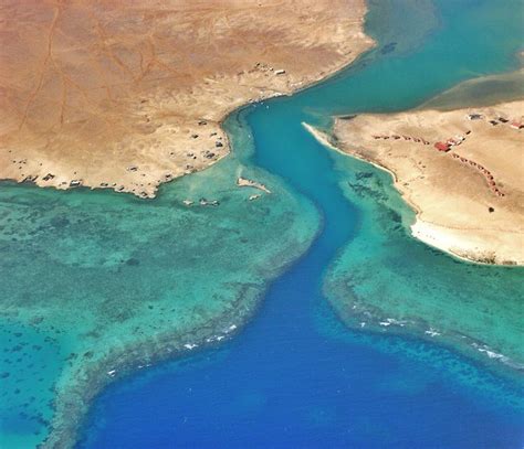 Aerial Photo Of Coral Bay Port Sudan Red Sea صورة من الجو لخليج