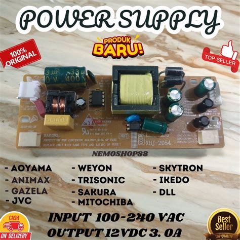 รหส A65Q universal TV Power Supply 12V 3A universal TV PowerBoard 12V