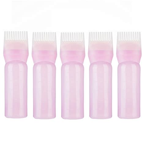 5pcs 120ml Hair Dye Bottle Hair Colouring Comb Emp Vicedeal