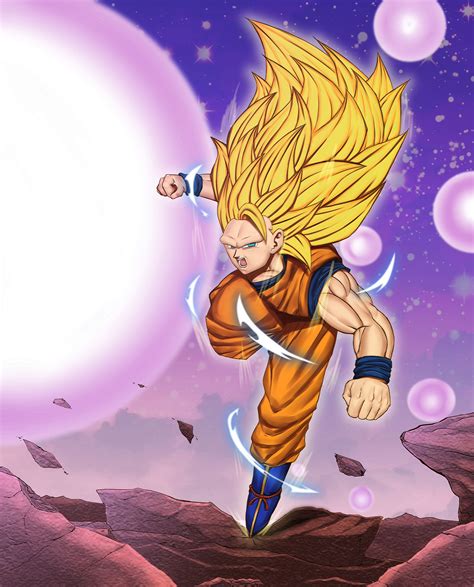 ArtStation - Goku SSj3