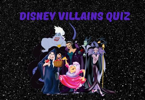 Disney Villains Quiz - 50 Disney Villain Trivia Questions & Answers