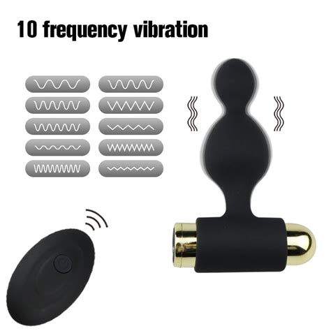 Vibrat Rio Butt Plug Vibrador Masculino Gr Nulos Sem Fio Pr Stata Anal