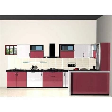 Modern L Shape Mdf Modular Kitchen At Best Price In Kakinada Id