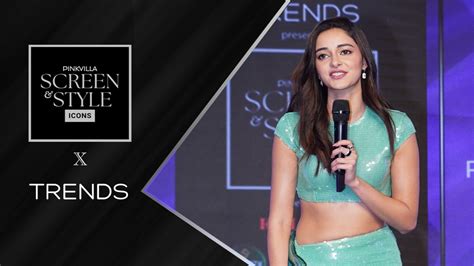 Pinkvilla Screen And Style Icons Awards Ananya Panday Wins Trends