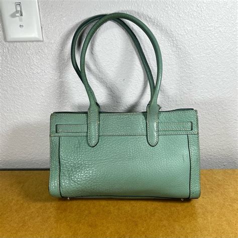 Dooney Bourke Bags Dooney Bourke Light Green Leather Eastwest