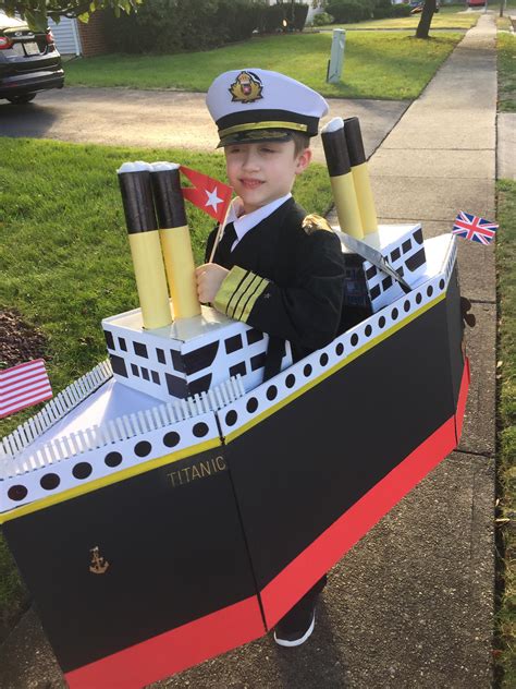 Since Halloween is coming, my son’s Titanic costume from last year! : r/titanic