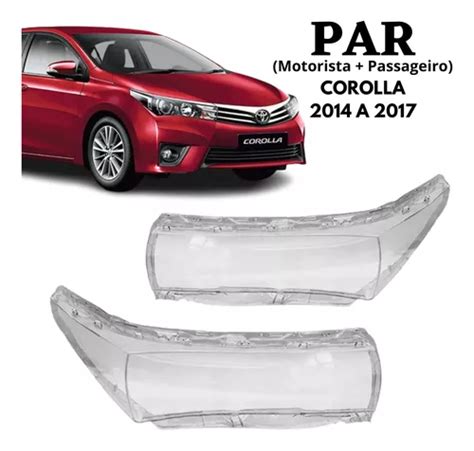 Par Lente Farol Toyota Corolla 2014 2015 2016 2017 Nova Parcelamento