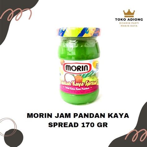 Morin Jam Pandan Kaya Spread G Selai Sarikaya Pandan Lazada