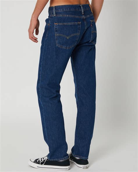 Levi S 501 93 Straight Mens Jean Dark Indigo SurfStitch