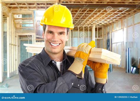 Builder Stock Image Image Of Helmet Build Person Manufactory 13920255