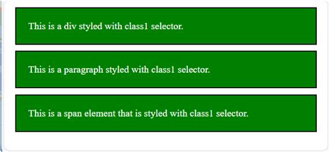 Css Class Selector With Example Scientech Easy