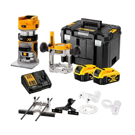 Dewalt Dcw P V Xr Brushless Router Kit Ah Trade Tools Ni