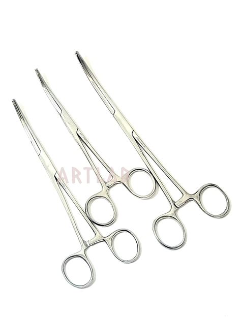 Buy Artlab Ultimate Hemostat Forceps Set Of Straight Curved