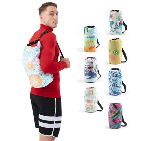 Ocean Pack 10l Dry Bag Waterproof Bucket Bag Sling Shoulder Backpack Outdoor Travel Bag Shopee