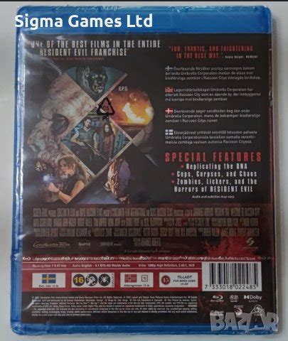 Blu Ray Resident Evil Welcome To Racoon City Blu Ray