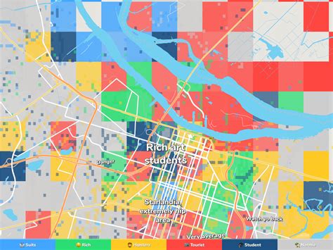 Savannah GA Neighborhood Map