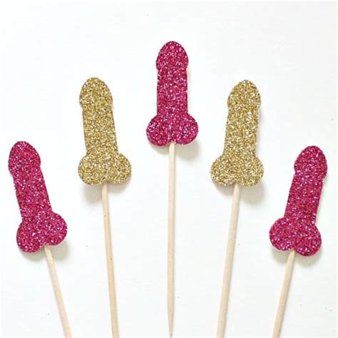 Penis Cake Topper Etsy